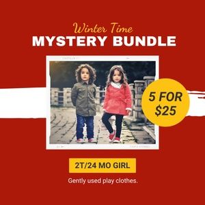 5/$25 Mystery Bundle!! 2T/24 MO Girl